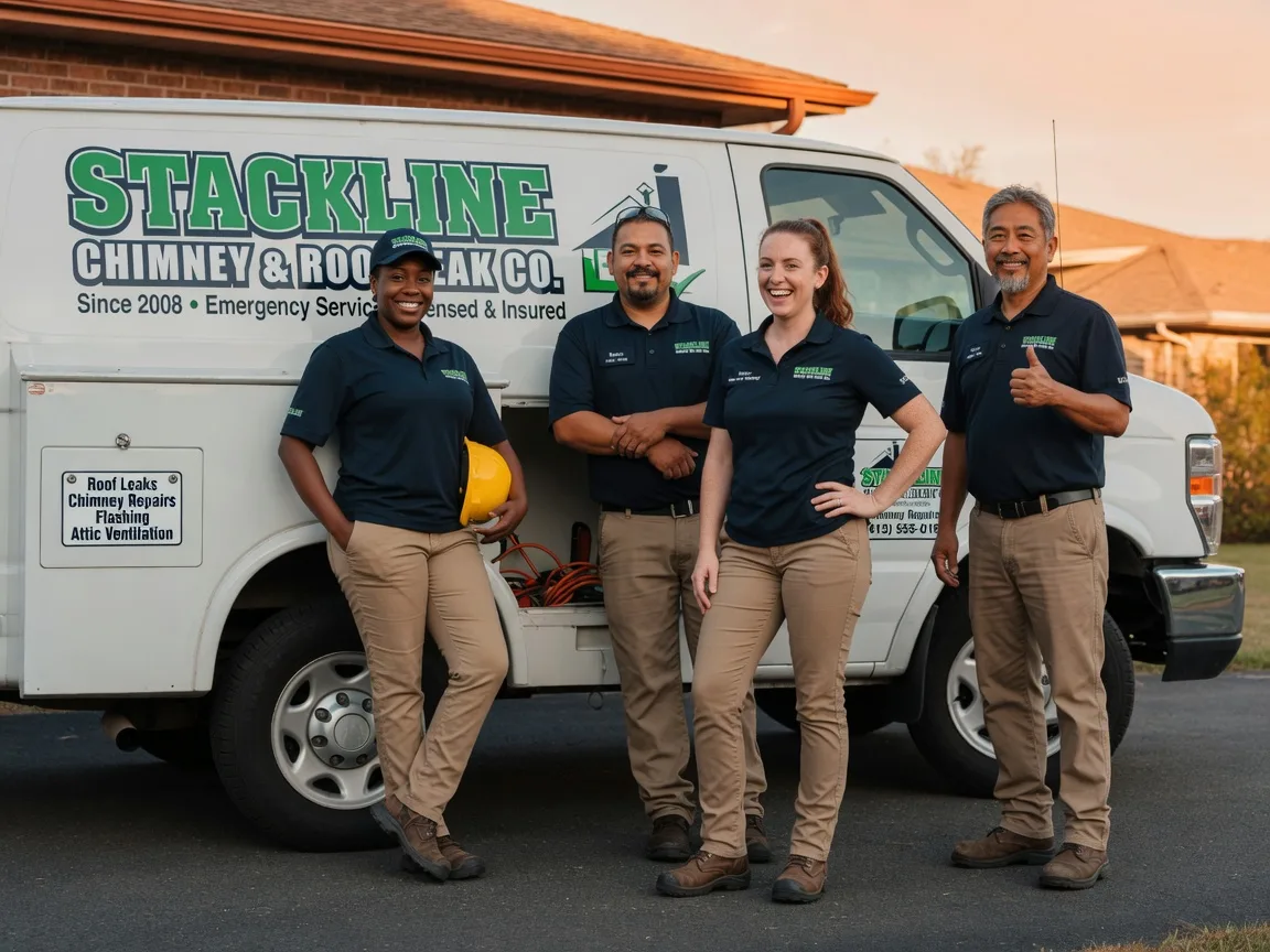 Chimney flashing repair company in Wendover, KY